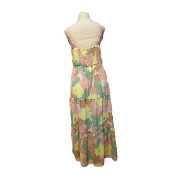 Anthropologie Social Standard Sanctuary Floral Collage Get-Away Maxi Dress Sz M - Picture 14 of 16